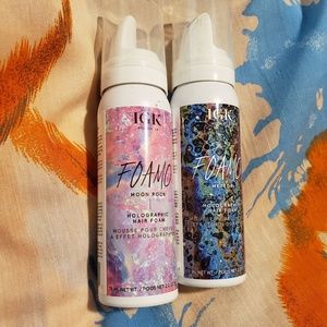 IGK iridescent mousse duo